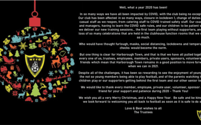 Our Christmas Message from Harborough Town Chair of Trustees