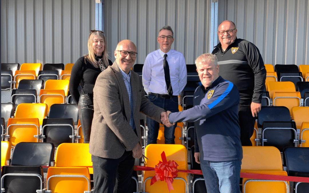 Official Opening Of The New Empire Finance Stand