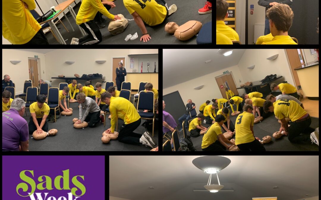 U18s Supporting Sads Week