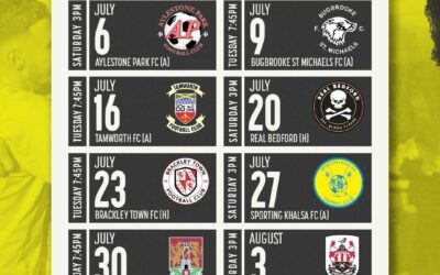 Pre-Season Fixtures Are Announced