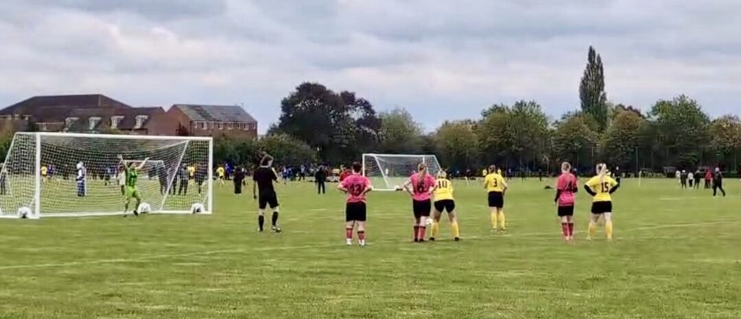 HTFC Women share the spoils at home
