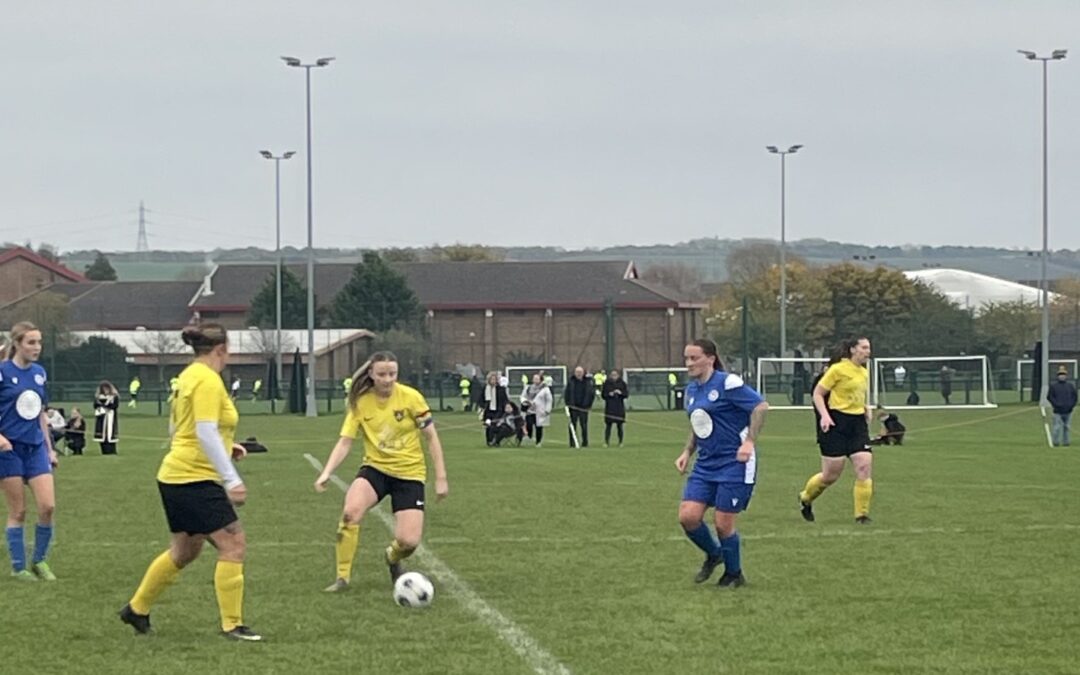 HTFC Women in dominant display
