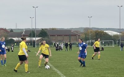 HTFC Women in dominant display