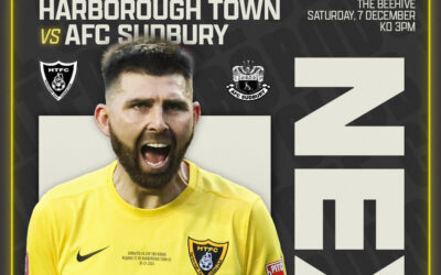 *HALF-PRICE ENTRY* on Saturday 7th Dec vs AFC Sudbury