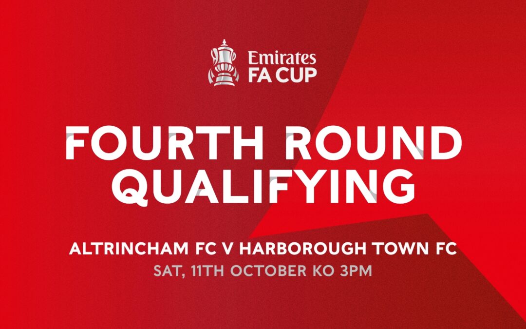 It’s Altrincham in the Emirates FA Cup