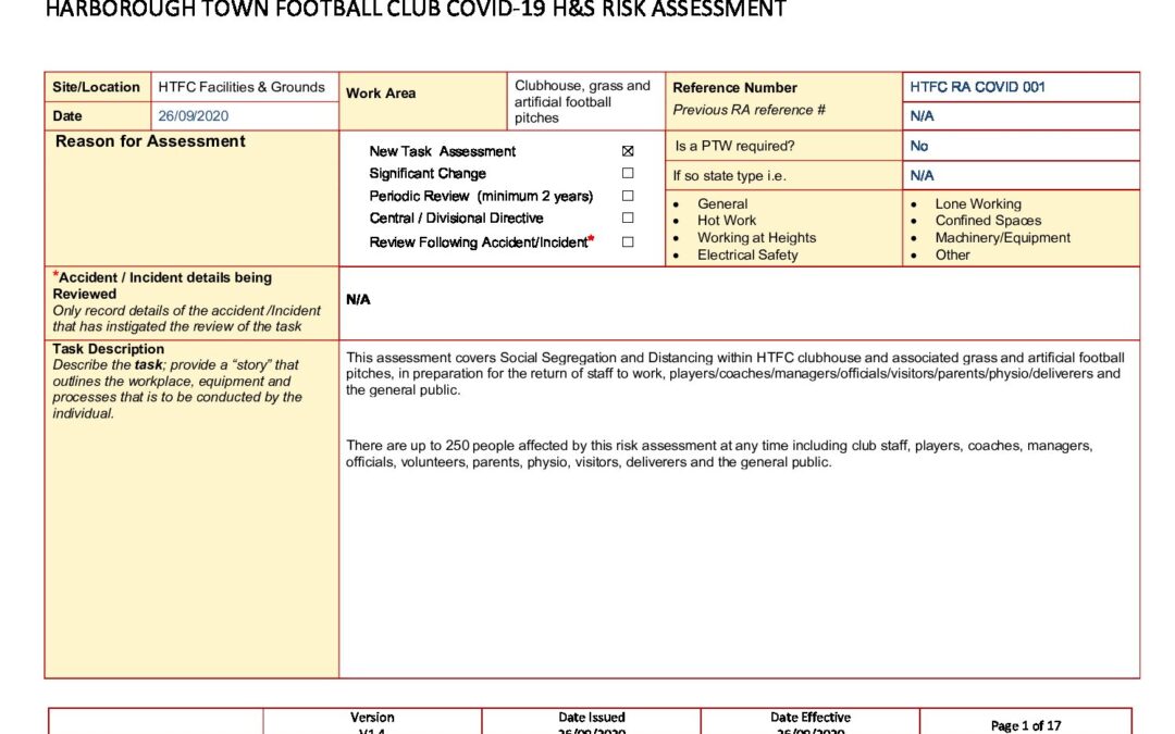 COVID-19 Risk Assessment v1.4